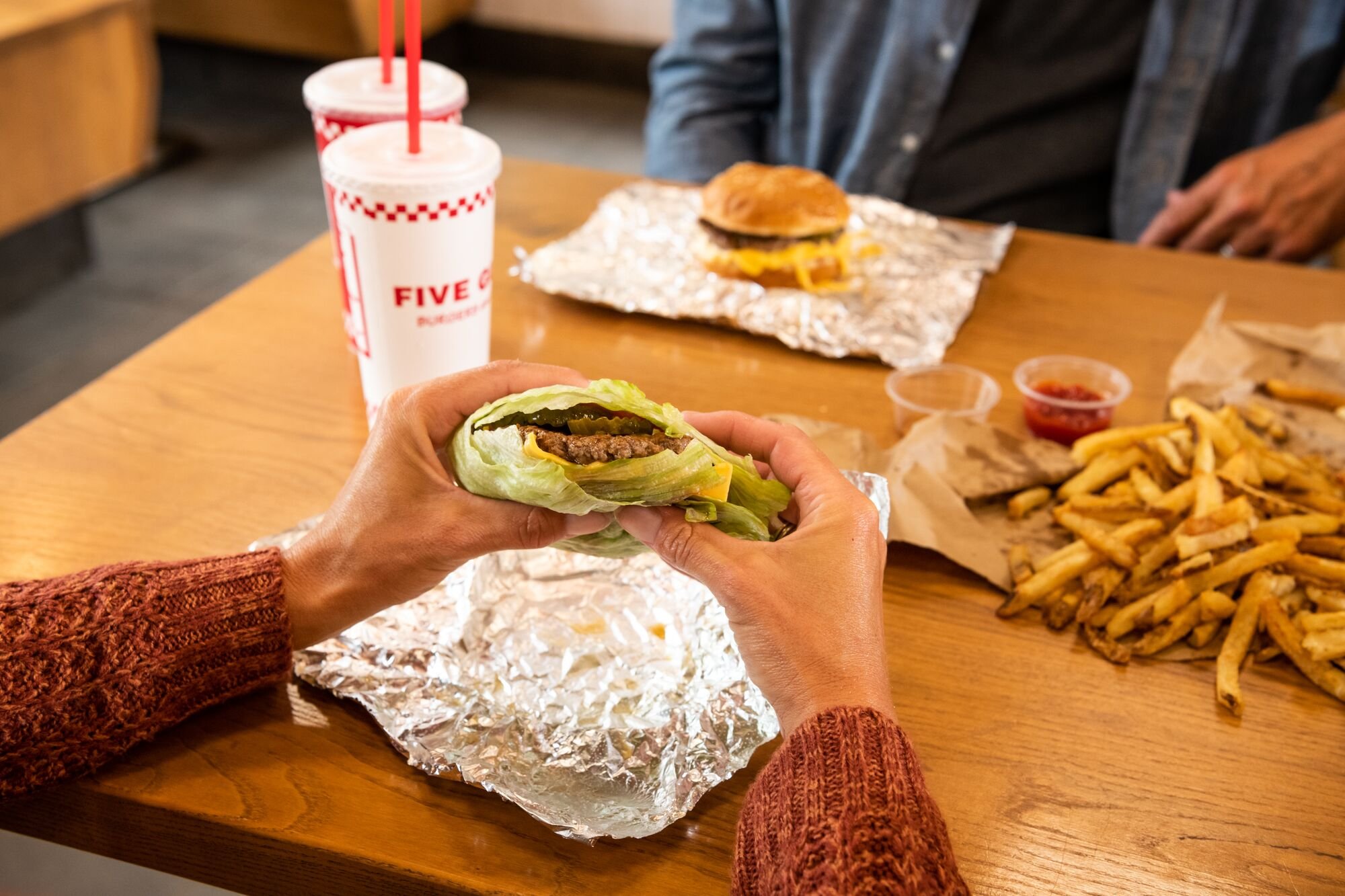 Five Guys Salisbury: Cheeseburger, hot dog, fries, and milkshakes in  Salisbury