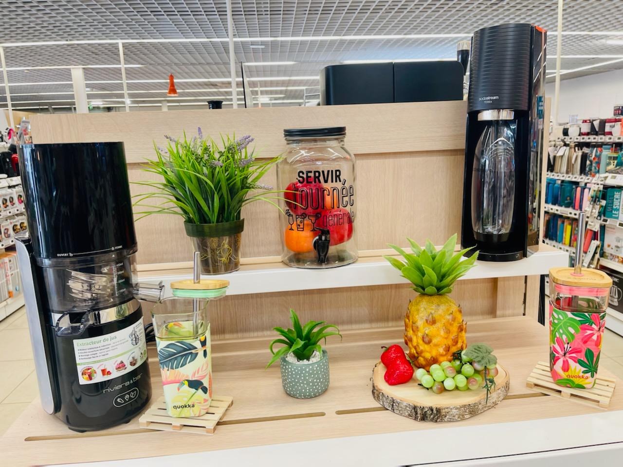 sodastream - extracteur de jus - gourde - Boulanger Massy