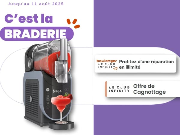 Bons Plans : la machine à granités Ninja chez Boulanger Pau-Lons !