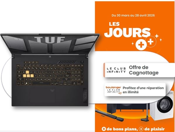 Vous recherchez un pc portable gamer Asus à Niort ? Profitez du rachat de votre ancien ordinateur pour acquérir cet ordi portable gamer Asus à Boulanger Niort
