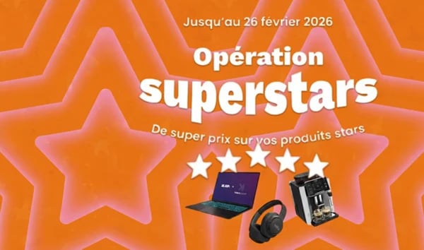 opération superstars dans votre magasin boulanger Toulouse Saint Orens
