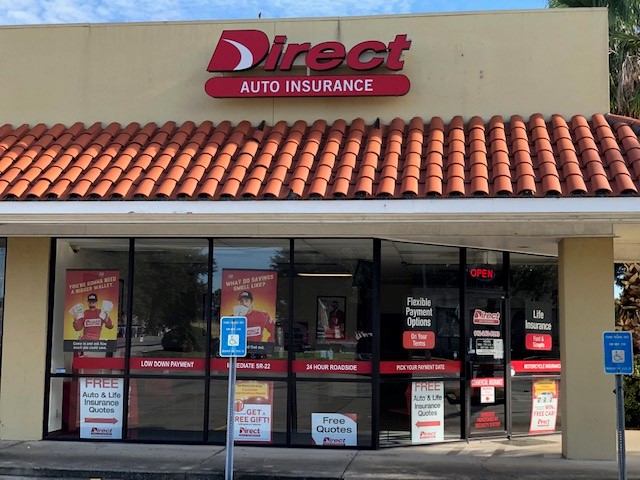 Direct Auto Insurance storefront located at  5701 Altama Avenue, Brunswick