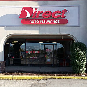 Direct Auto Insurance storefront located at  1700 West Reelfoot Avenue, Union City