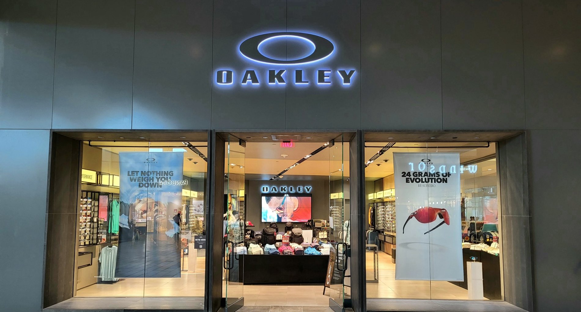 Shopping at Oakley