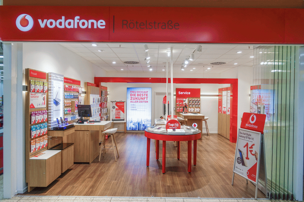 Vodafone-Shop in Neckarsulm, Rötelstr. 35