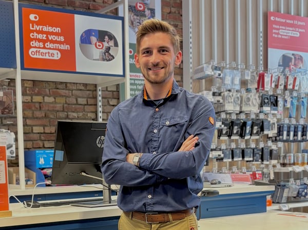 Vincent, 
responsable services après vente Boulanger Lille Esquermoise