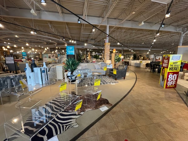 Slumberland Furniture Store in Woodbury,  MN - Interior Wide View