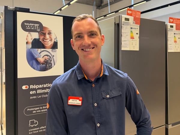 Tristan, Vendeur conseil