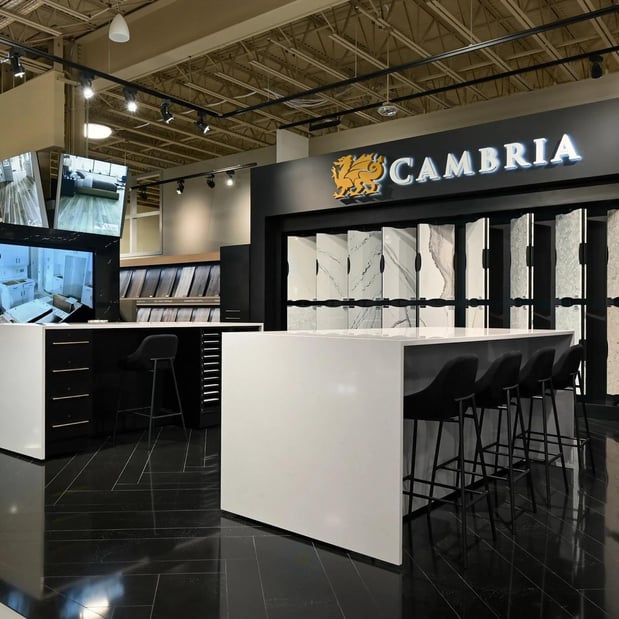 Cambria Showroom at NFM - Kansas City