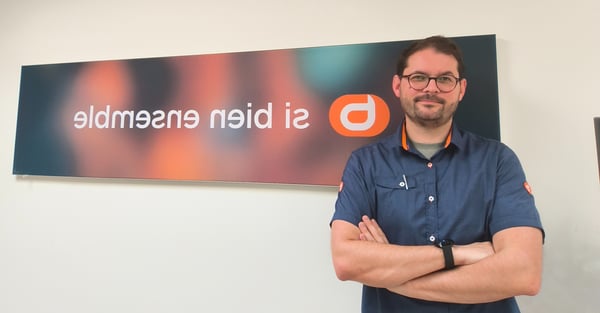 Geremy responsable confort au magasin  Boulanger Aubagne