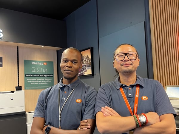 Claudy et Anthony, TechnicienBoulanger Montparnasse