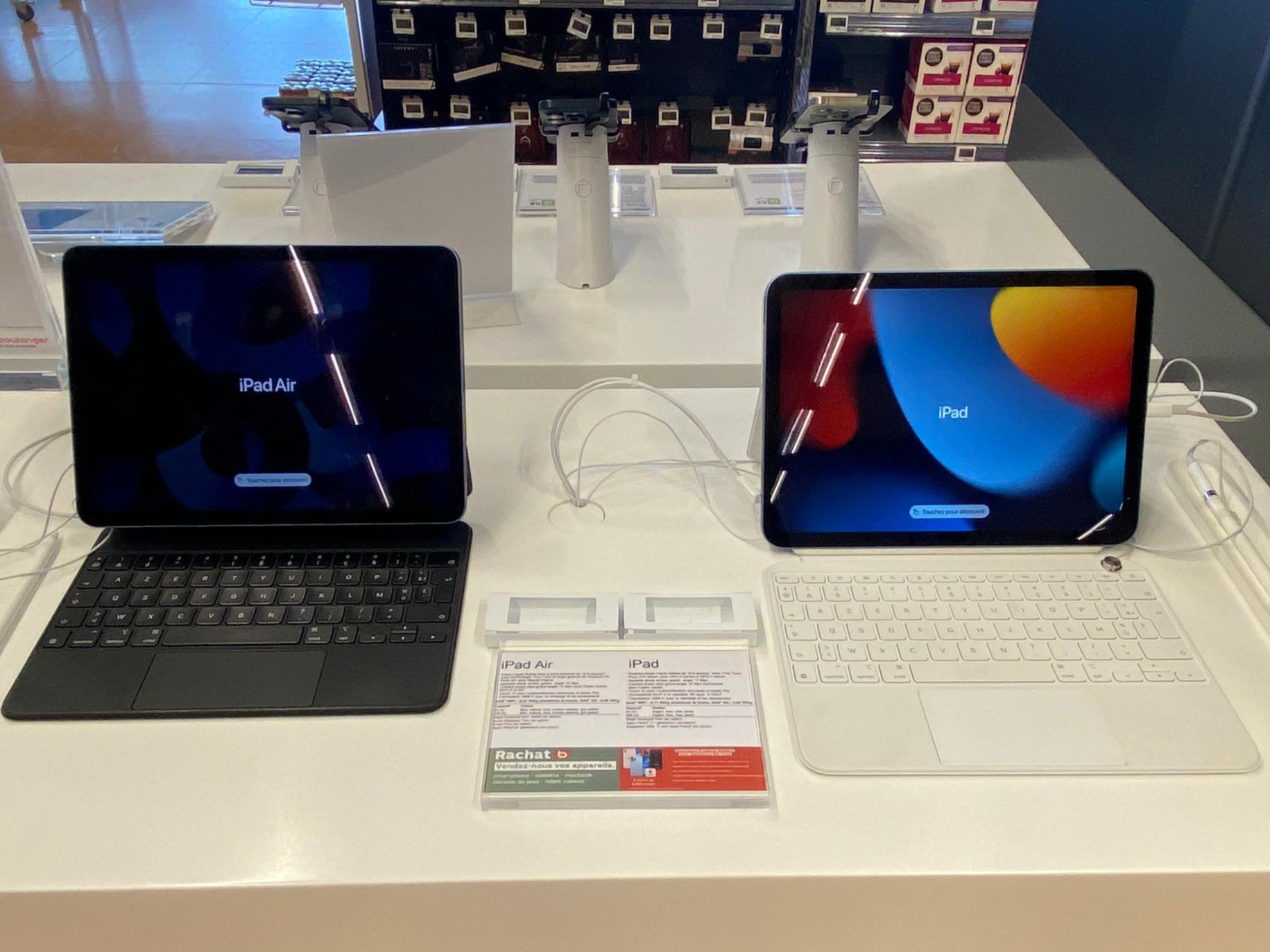 Les Ipad Air chez Boulanger Troyes-Saint Parres Aux Tertres !