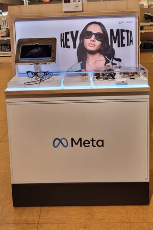 Lunettes connectées META Ray-Ban 
IA