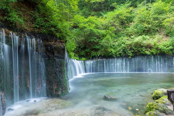 軽井沢白糸の滝