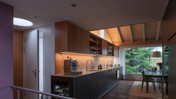 Küchen in verschiedenste Räume integriert