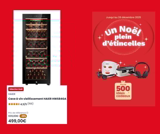 🎁Belle Offre Cave à Vin de Vieillissement Haier🎁