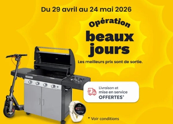 🔥 Alerte Bons Plans : Les Beaux Jours débarquent à Boulanger Nantes Paridis !