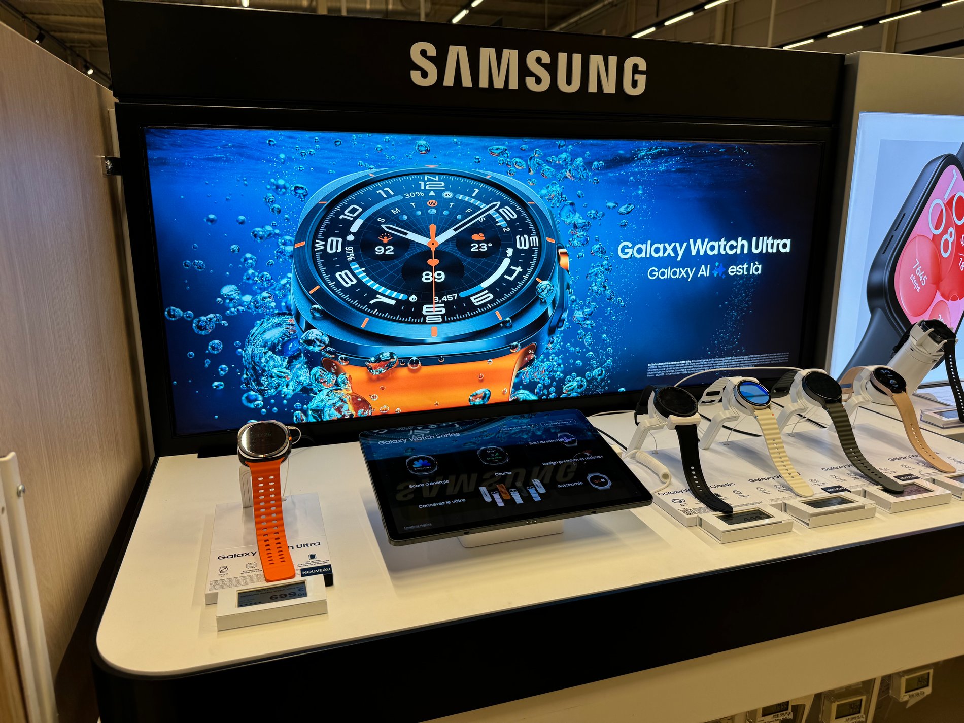Samsung watch ultra dans votre magasin boulanger st quentin fayet