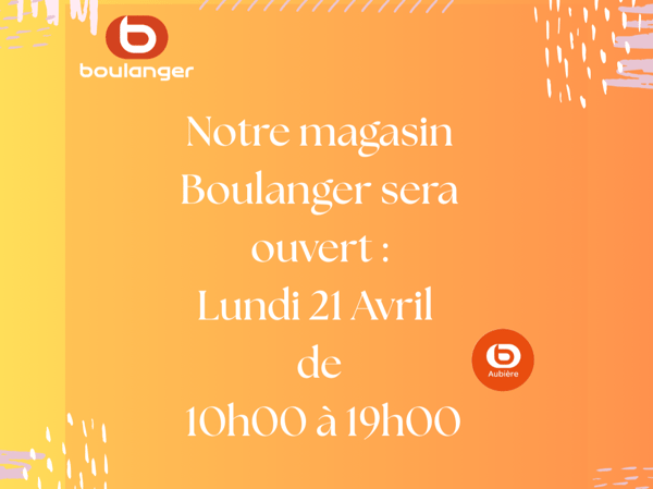 Ouverture le 21 avril 2025