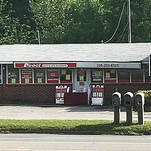 Direct Auto Insurance storefront located at  800 Highway 72 East, Athens