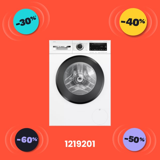 Lave linge hublot BOSCH WGG254FQFR en promotion dans votre magasin boulanger lille esquermoise