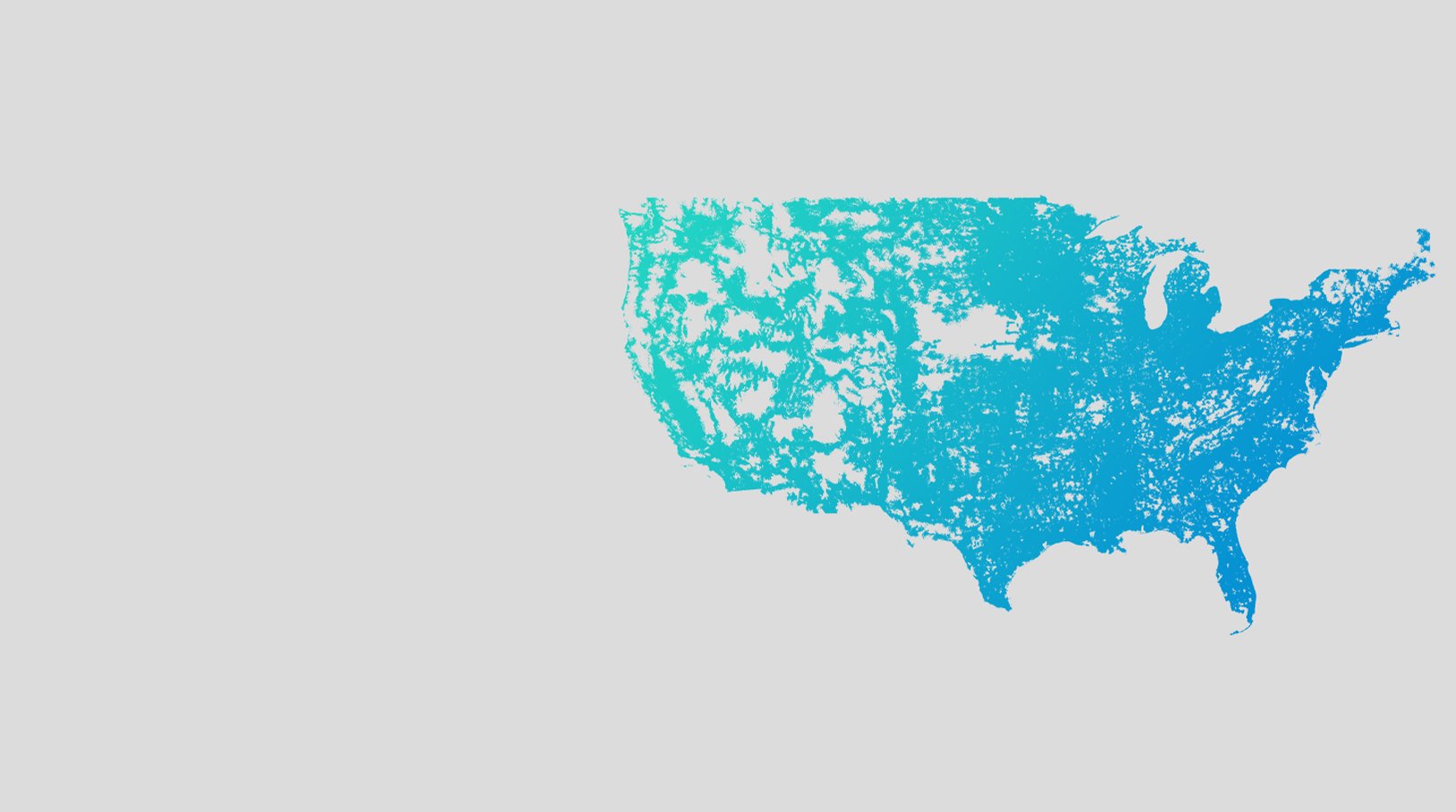Mapa de cobertura del servicio celular de Optimum Mobile en Estados Unidos