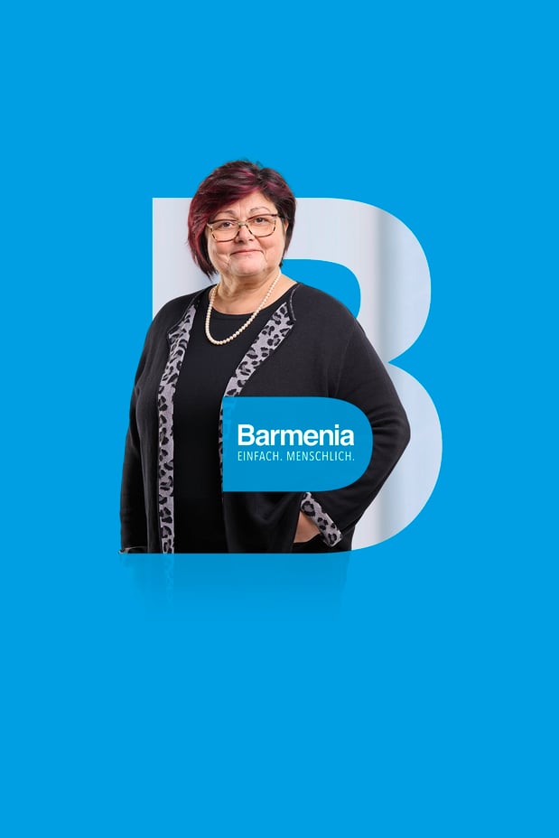 Manuela Süß. Ihre Ansprechpartnerin für die Barmenia Versicherung in München.