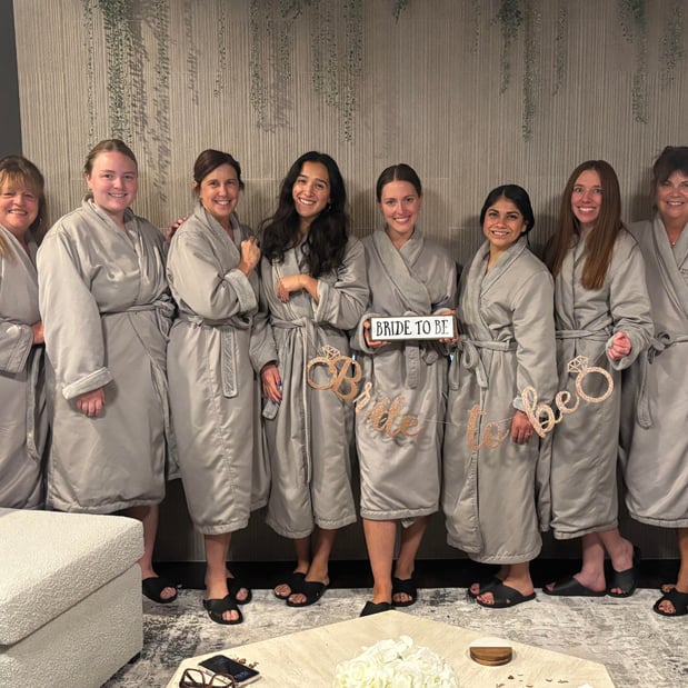 bridal party venue, woodhouse spa fort collins, colorado