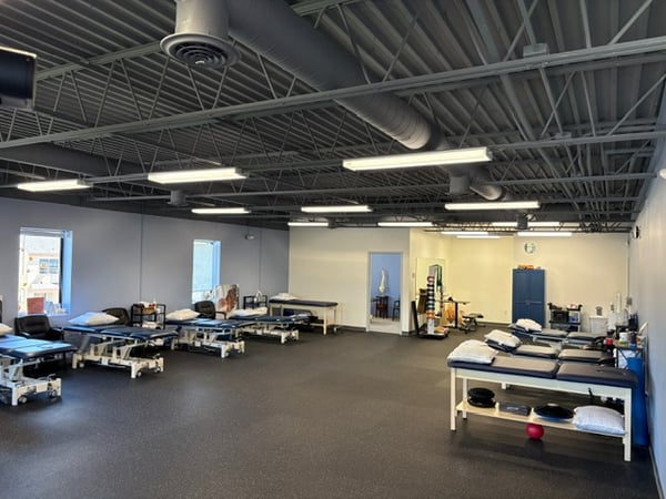 Bay State Physical Therapy - Bedford MA PT care area.