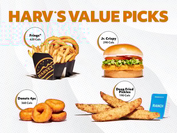 Harvey's Brantford - King George Rd | Burgers | Chicken | Poutine ...