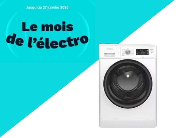 Lave linge hublot WHIRLPOOL