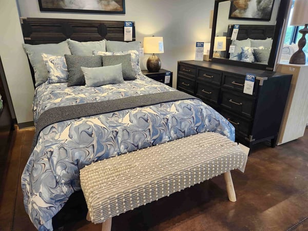 West Des Moines Slumberland bedroom set