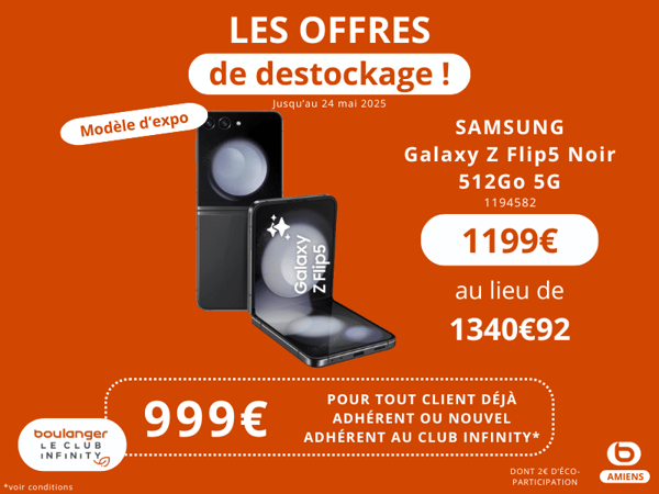 SAMSUNG
Galaxy Z Flip5,