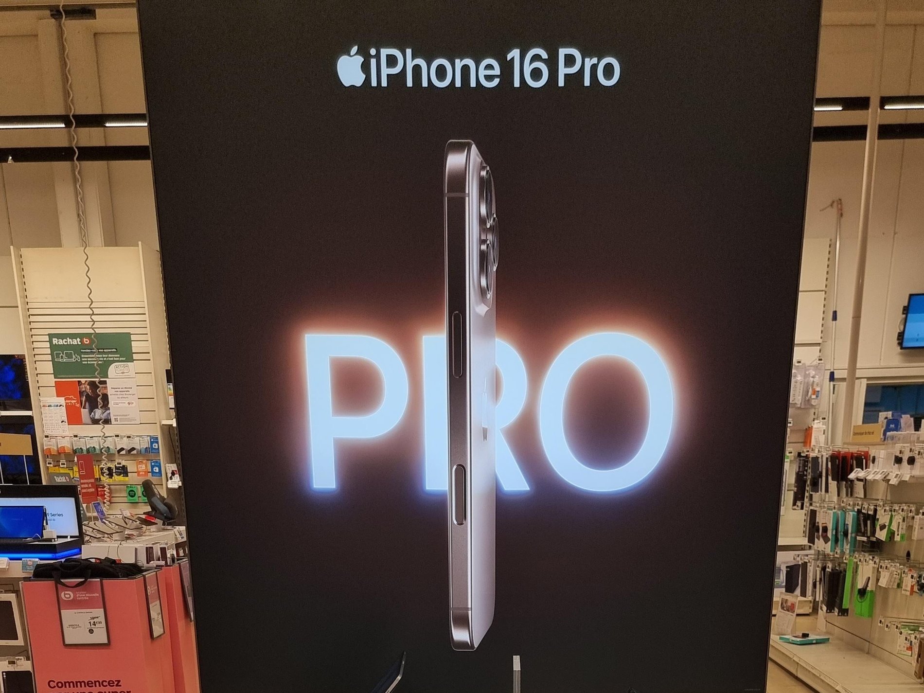 IPhone 16, 16 plus, 16pro, 16 pro max disponible dans votre magasin Boulanger Echirolles