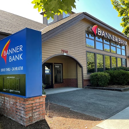 Banner Bank branch in Redmond, Washington