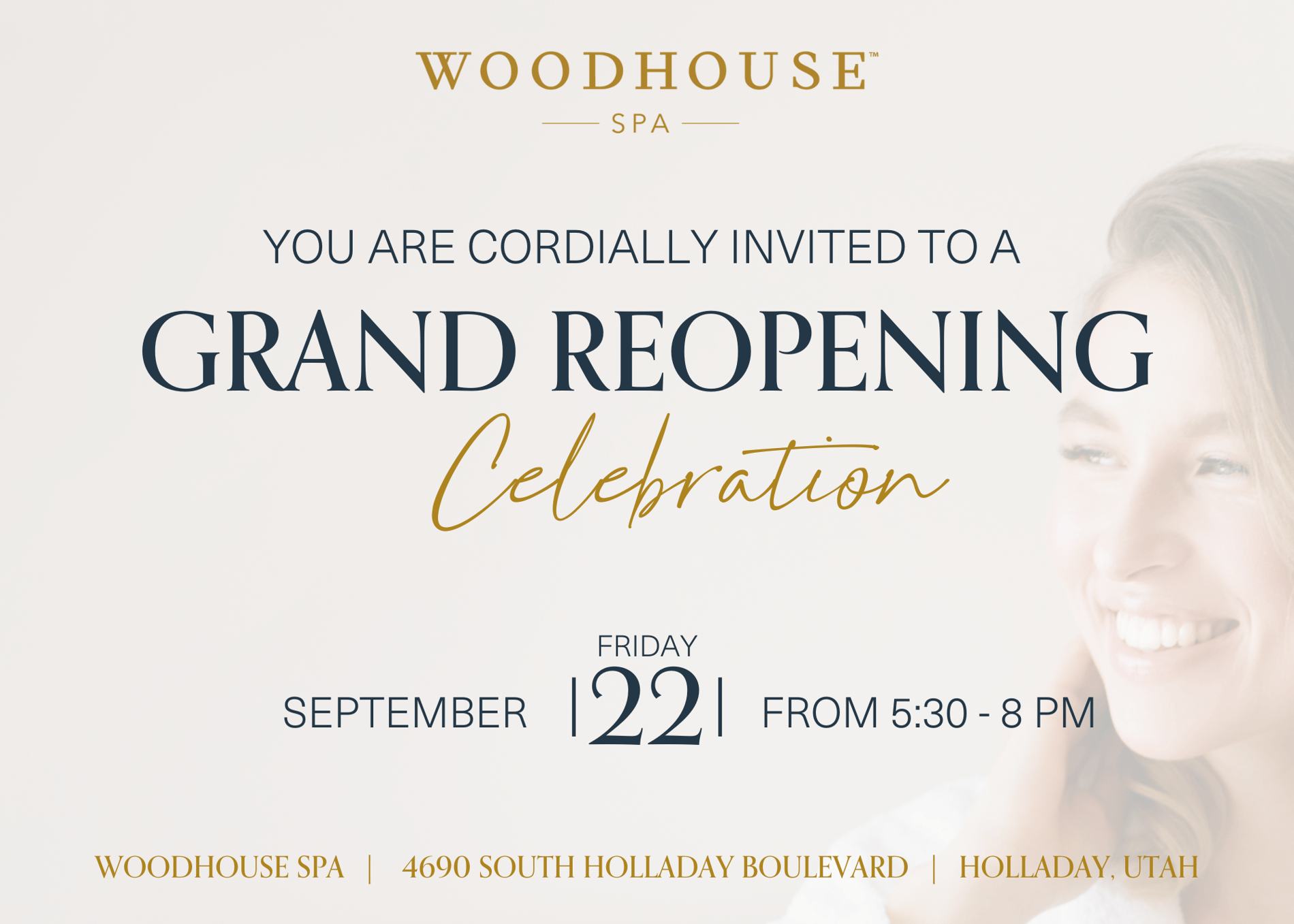 Grand Reopening Party Sept. 22