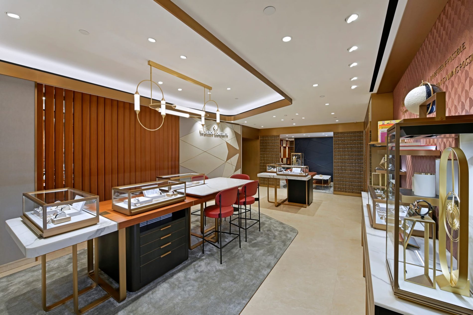 Interior del punto de venta