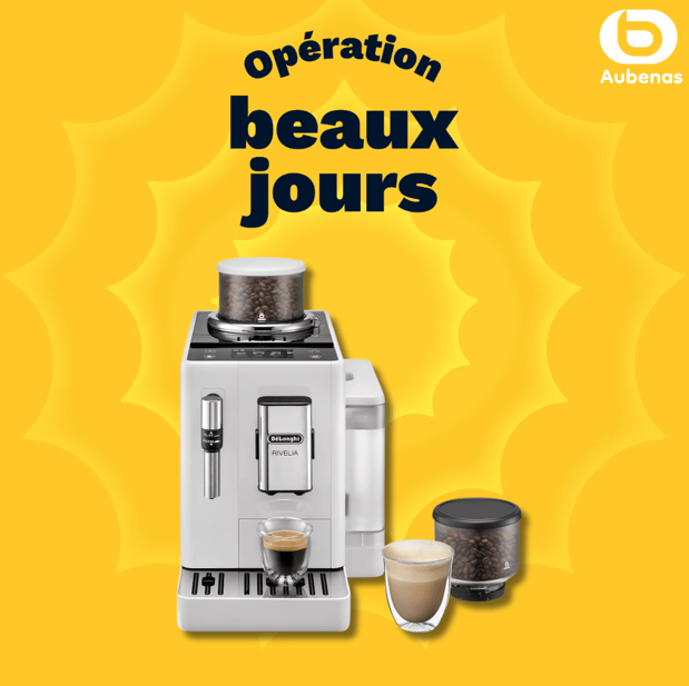Expresso Broyeur DELONGHI FEB4435.W Rivelia Blanche
