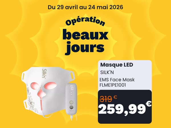Masque LED SILK'N EMS Face Mask FLME1PE1001
