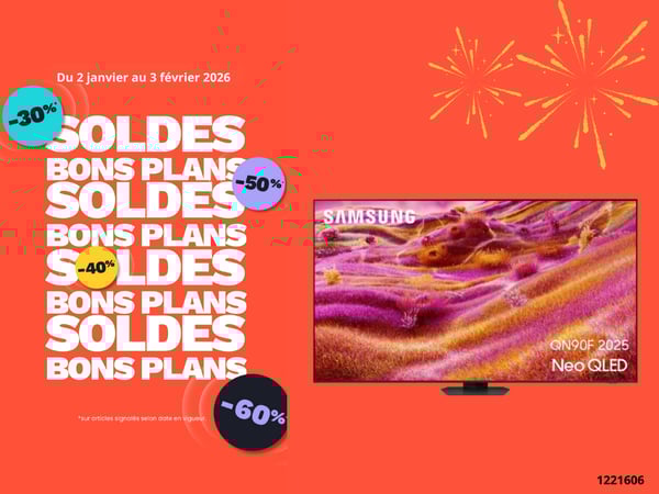 Les Soldes commencent au sein de votre magasin Boulanger Fléville.