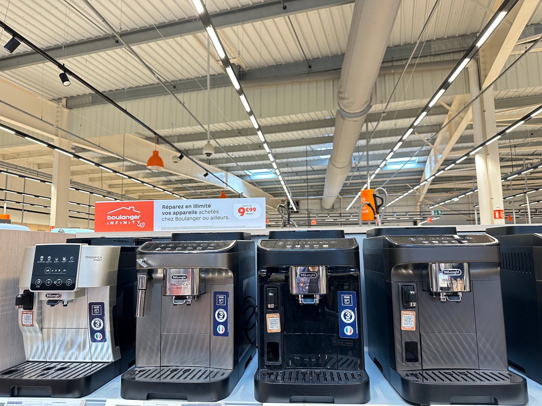 Découvrez nos broyeurs Delonghi dans votre magasin Boulanger Saint-Omer