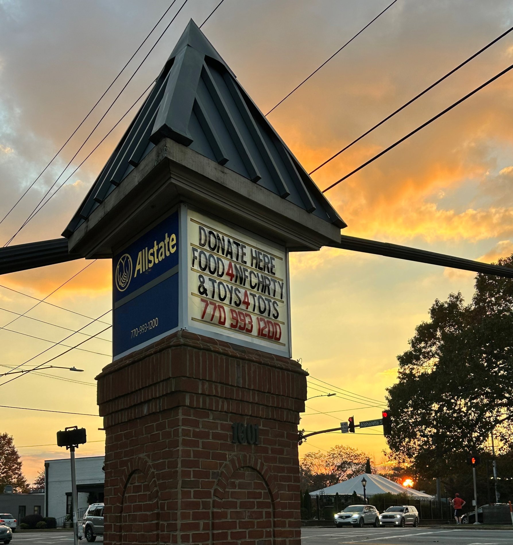 Proud to support our local community with our 2022 Holiday Drives to collect canned food for North Fulton Charities and Toys for the USMC 75th Anniversary Toys for Tots Campaign!