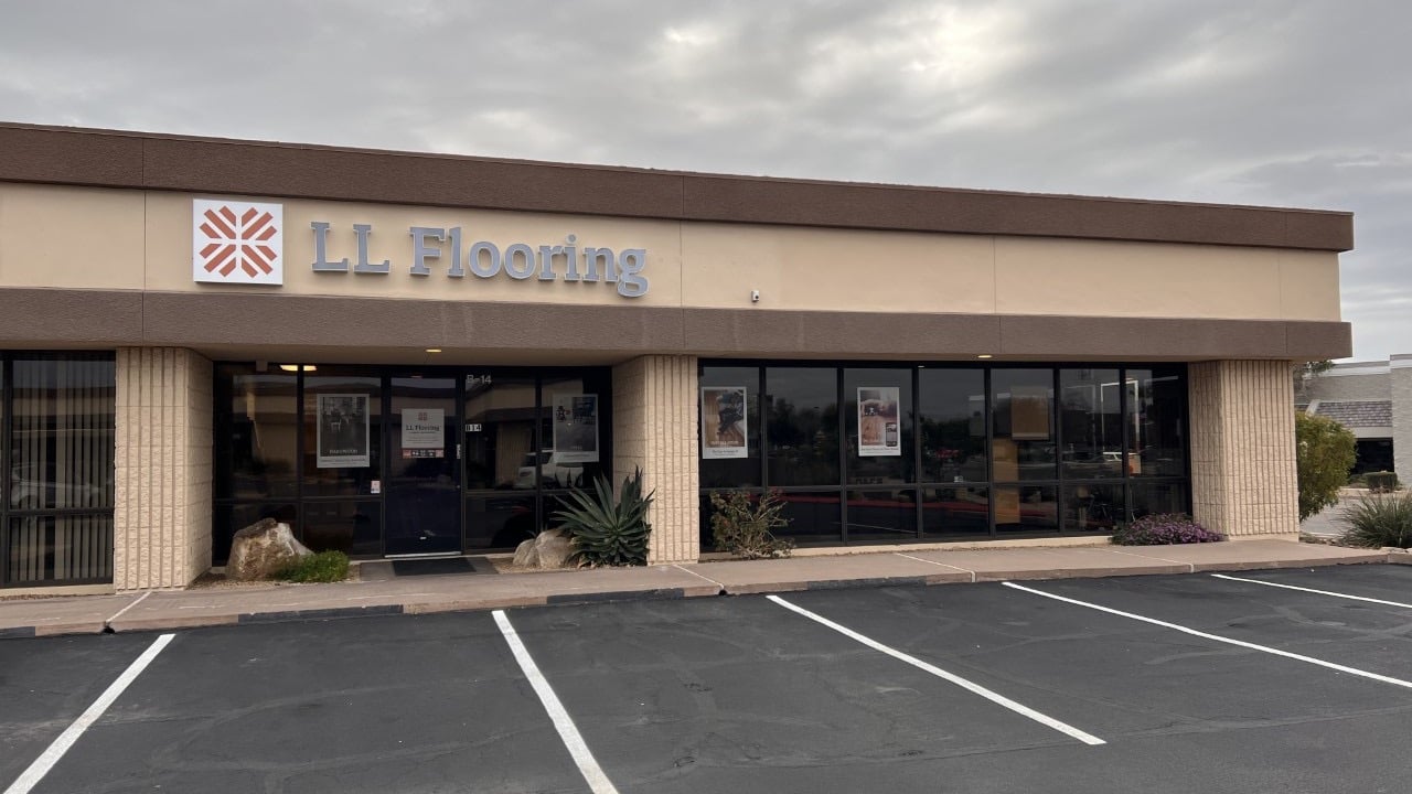 LL Flooring #1273 Scottsdale | 8340 East Rain Tree Drive | Storefront