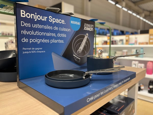 Casserolerie Joseph Joseph Space en exclusivité chez Boulanger Brest