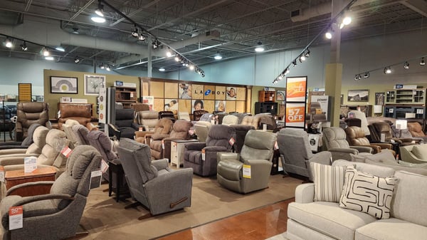 Cedar Rapids Slumberland Furniture recliners