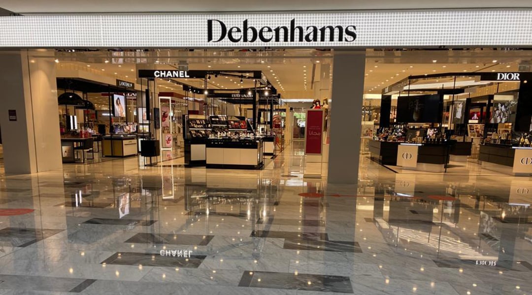 Debenhams in Dubai, United Arab Emirates