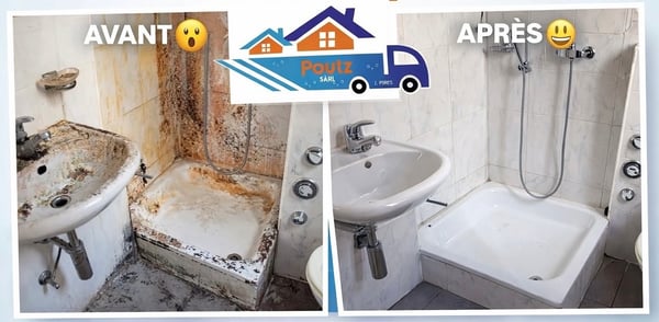 Nettoyage en profondeur de salle de bain