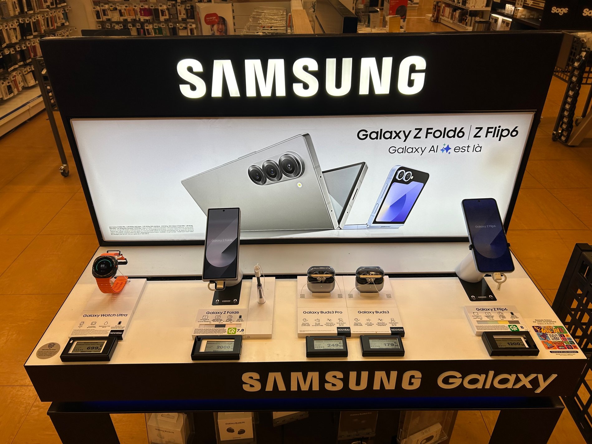 Nouveaux Galaxy Z Fold6 et Z Flip 6 dans votre magasin Boulanger Grenoble St-Egrève