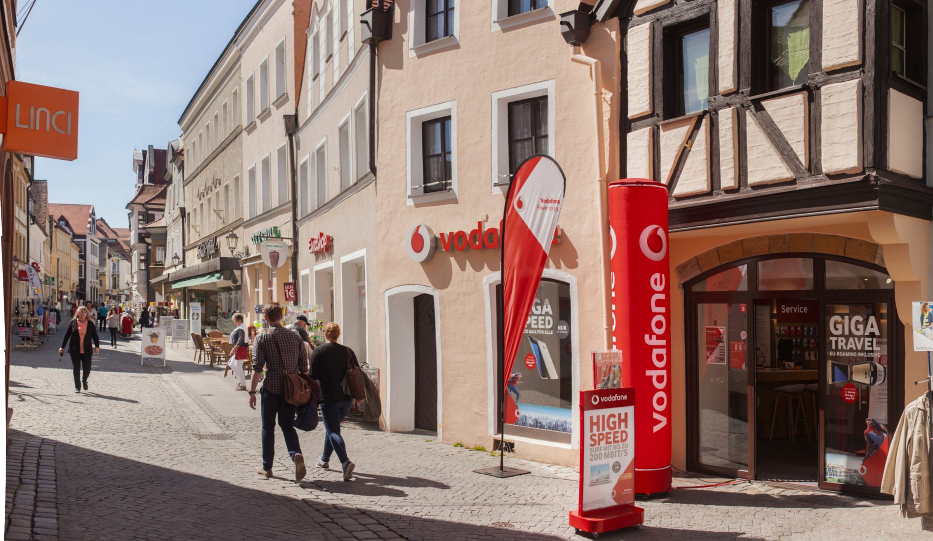 Vodafone-Shop in Amberg, Georgenstr. 36