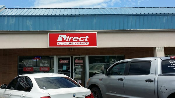 Direct Auto Insurance storefront located at  1077 W US Highway 90, Lake City